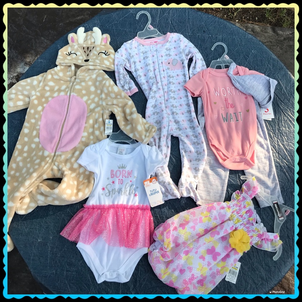6-9 Months Baby Girl 🌸 Clothes Bundle / Gift set
